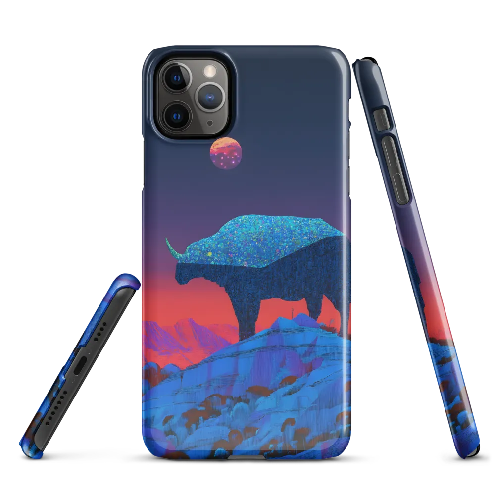 Luminous Bison Under a Celestial Sky | Phone Case |  11 Pro Max | Snap Case | Glossy