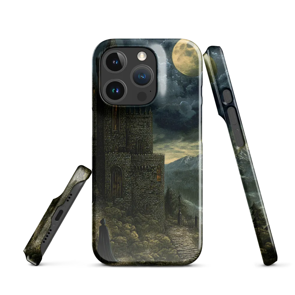 Whispers of the Moonlit Castle | Phone Case |  16 Pro | Snap Case | Glossy