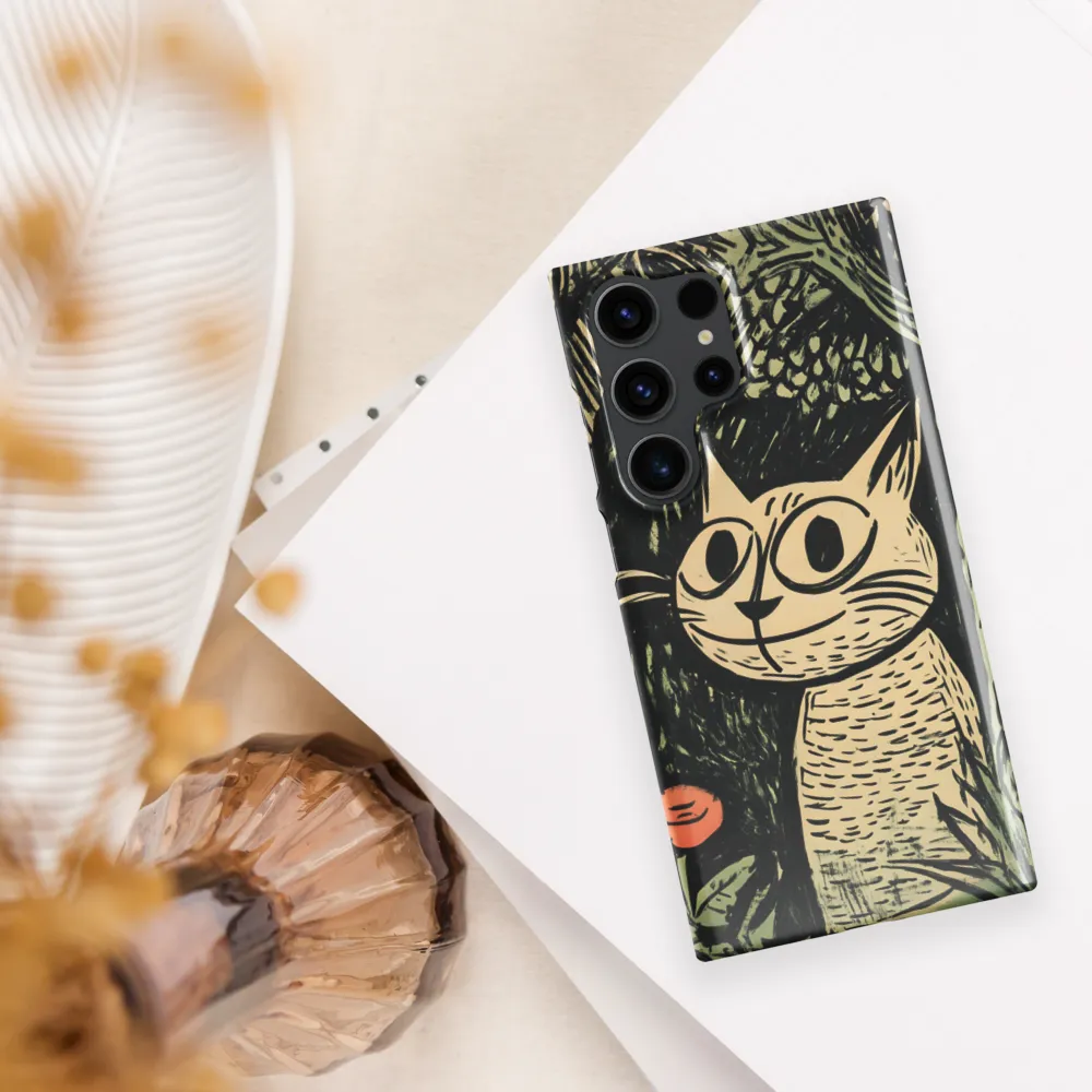 Whimsical Cat in the Forest