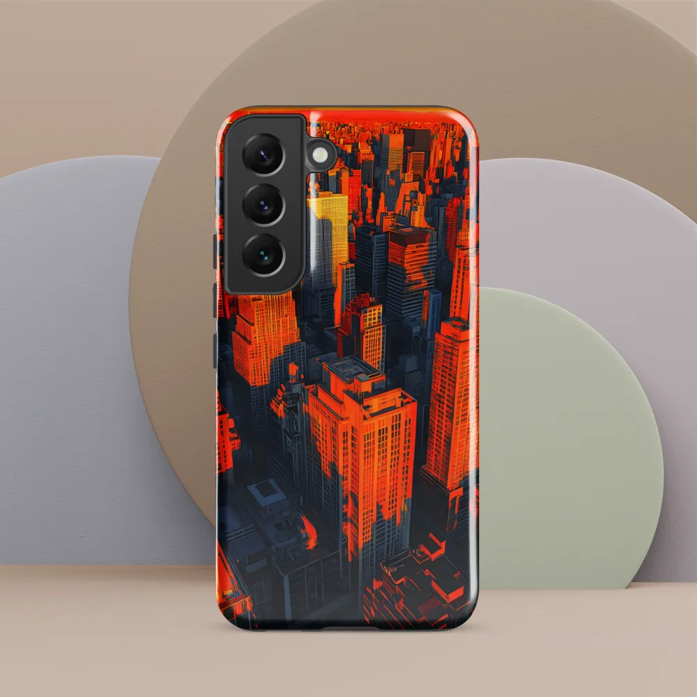 Urban Dawn: A Digital Ode to Skyscrapers