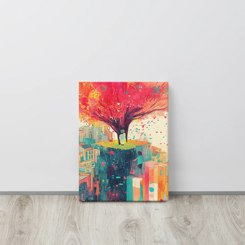 Whispers of Urban Dreams | Canvas | 12″×16″