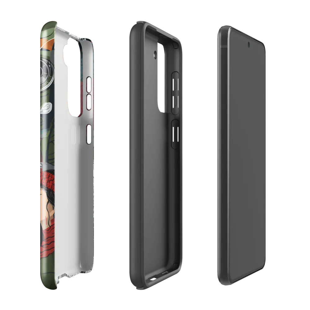 Enigmatic Whispers of Nature | Phone Case |  S21 FE | Tough Case | Glossy