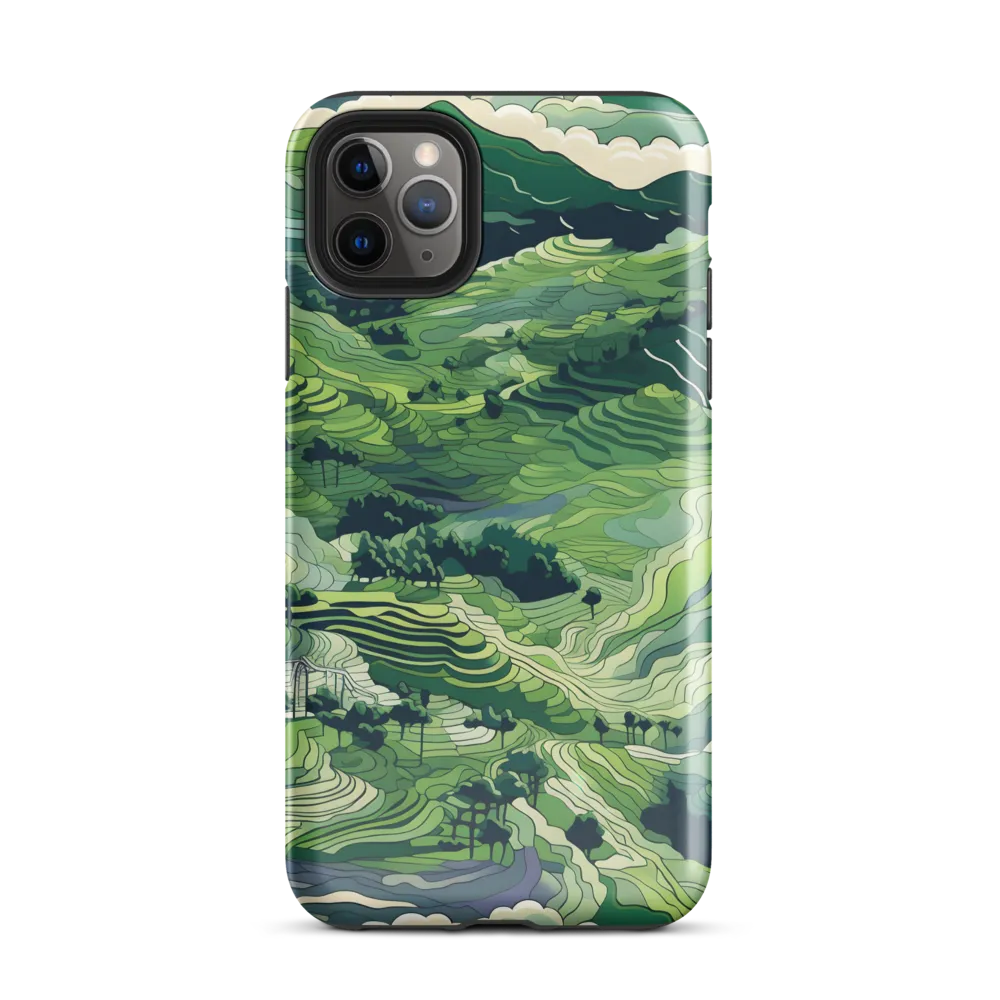 Harmony of the Lush Landscape | Phone Case |  11 Pro Max | Tough Case | Glossy