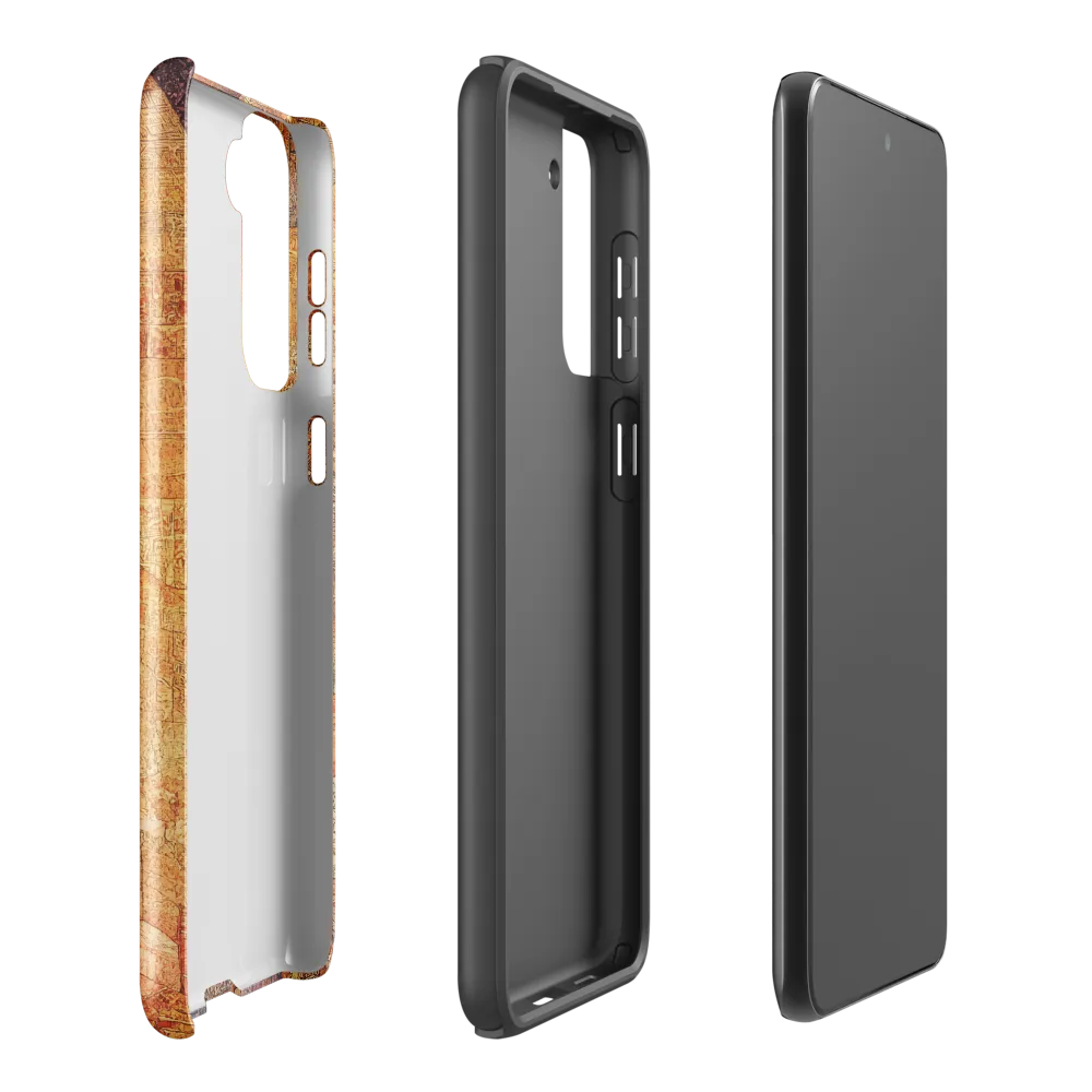 The Journey Through Shadows | Phone Case |  S21 Plus | Tough Case | Glossy