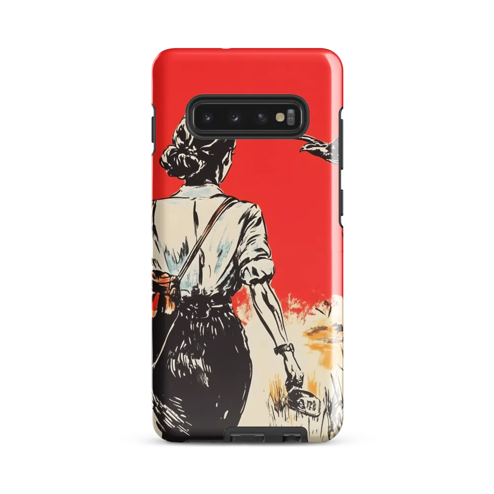 Journey Beyond the Horizon | Phone Case |  S10 Plus | Tough Case | Glossy