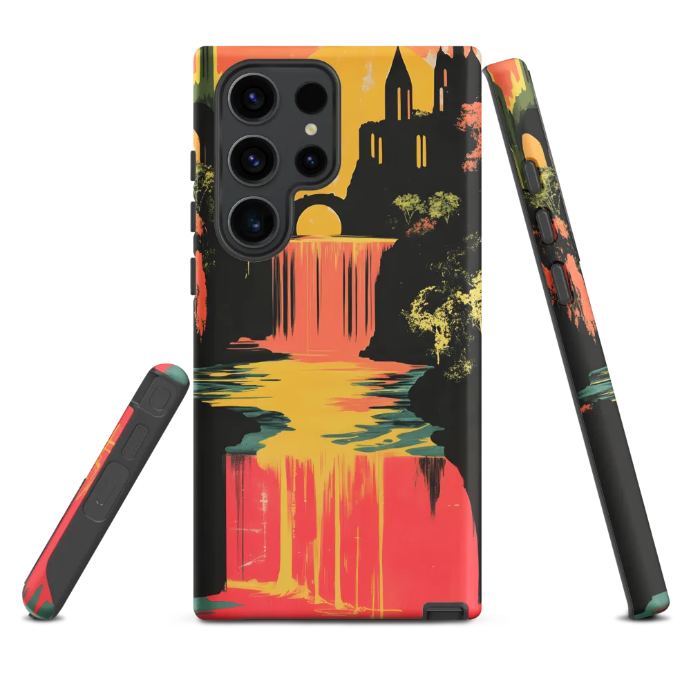 Elysian Echoes: A Surreal Reflections | Phone Case |  S23 Ultra | Tough Case | Matte