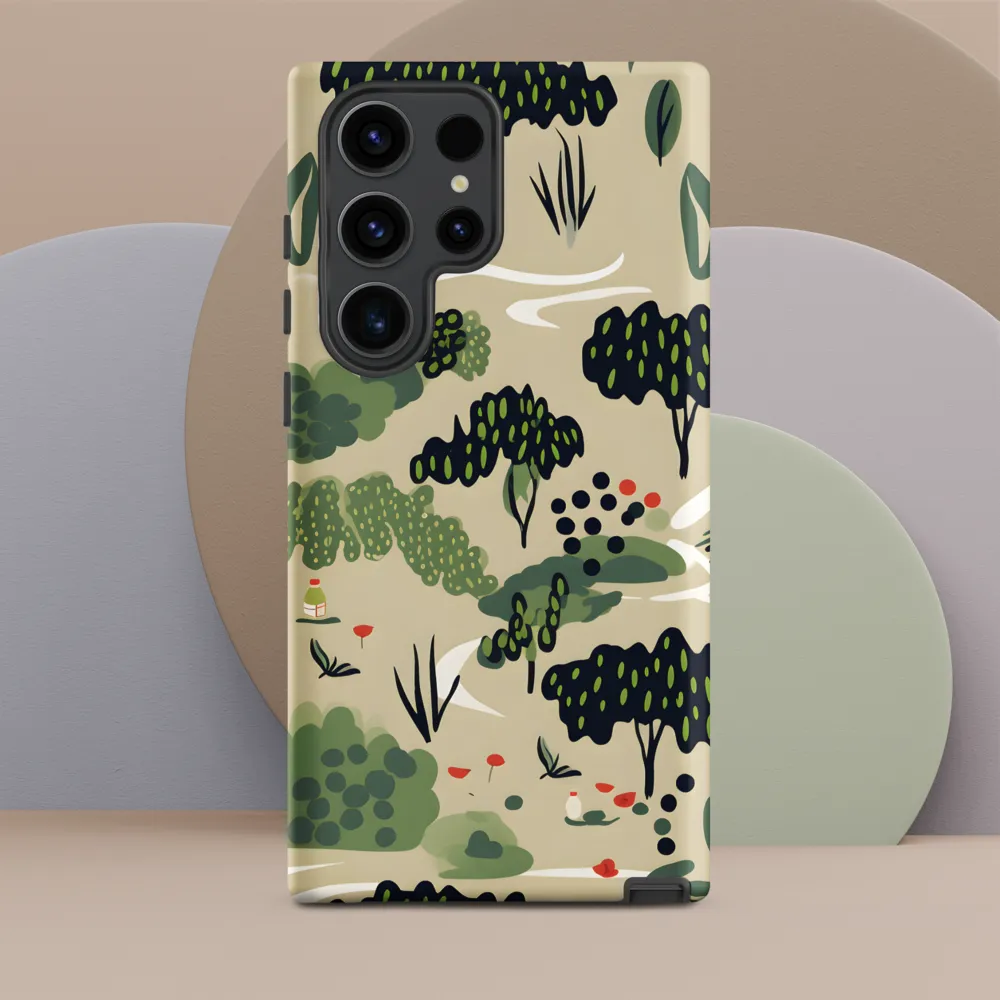 Harmony in Nature: A Whimsical Tapestry