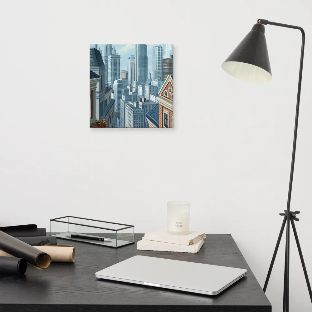 Urban Symphony | Canvas | 12″×12″