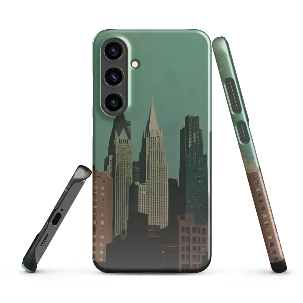 Urban Nostalgia: A Retro Cityscape