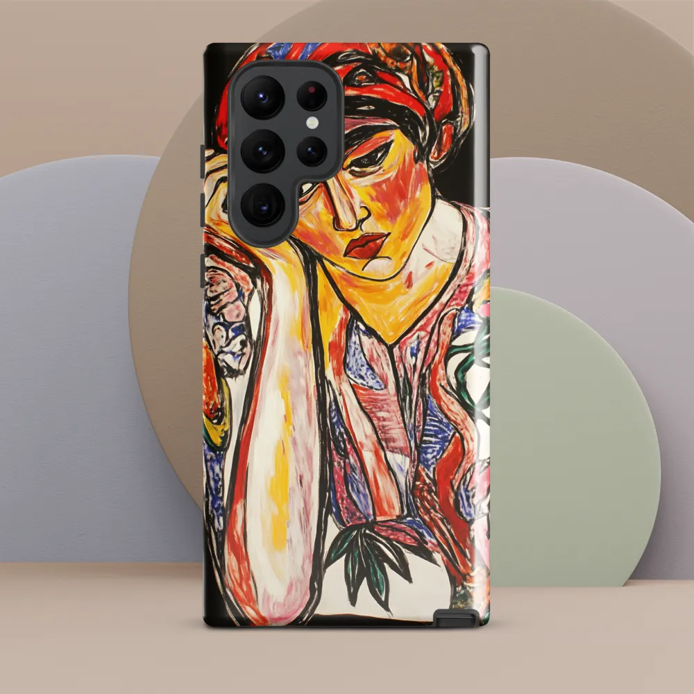 Contemplation in Color | Phone Case |  S22 Ultra | Tough Case | Glossy