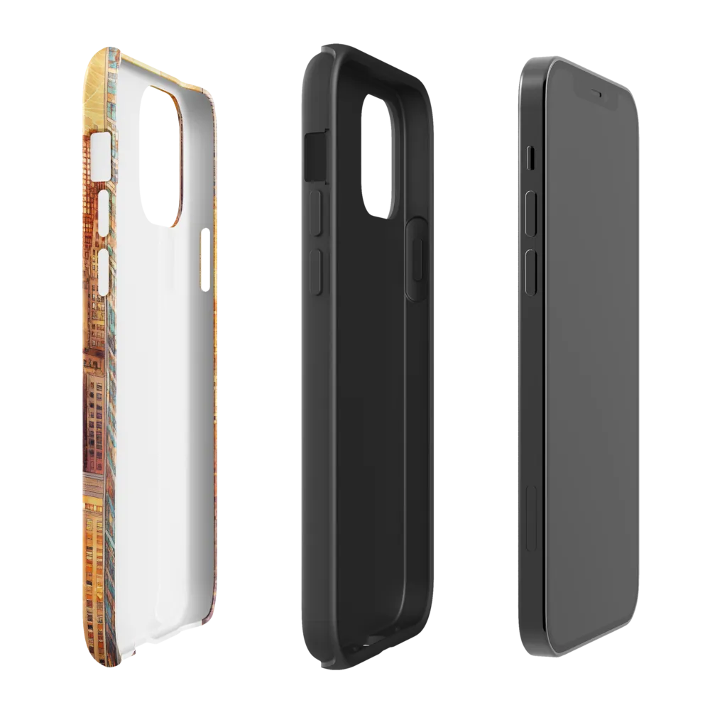 Golden Hour Over the City | Phone Case |  12 | Tough Case | Glossy