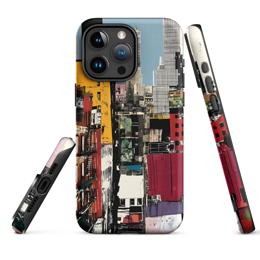 Urban Collage: A Vivid Cityscape