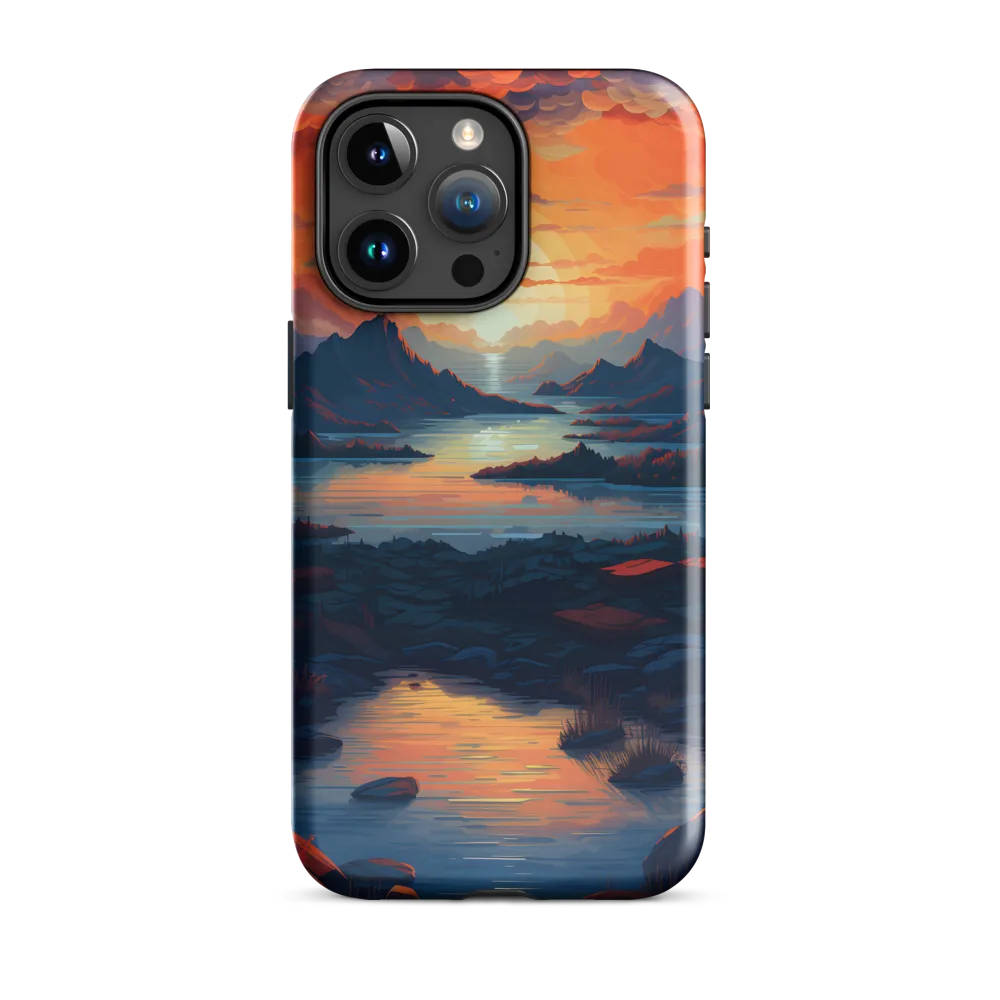 Ethereal Evening: A Digital Dusk