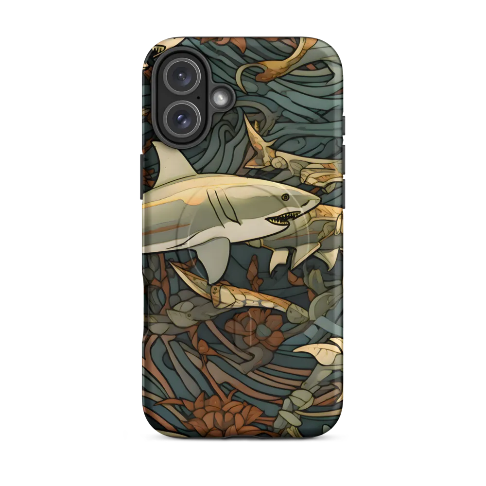 Dynamic Harmony of Sharks and Flora