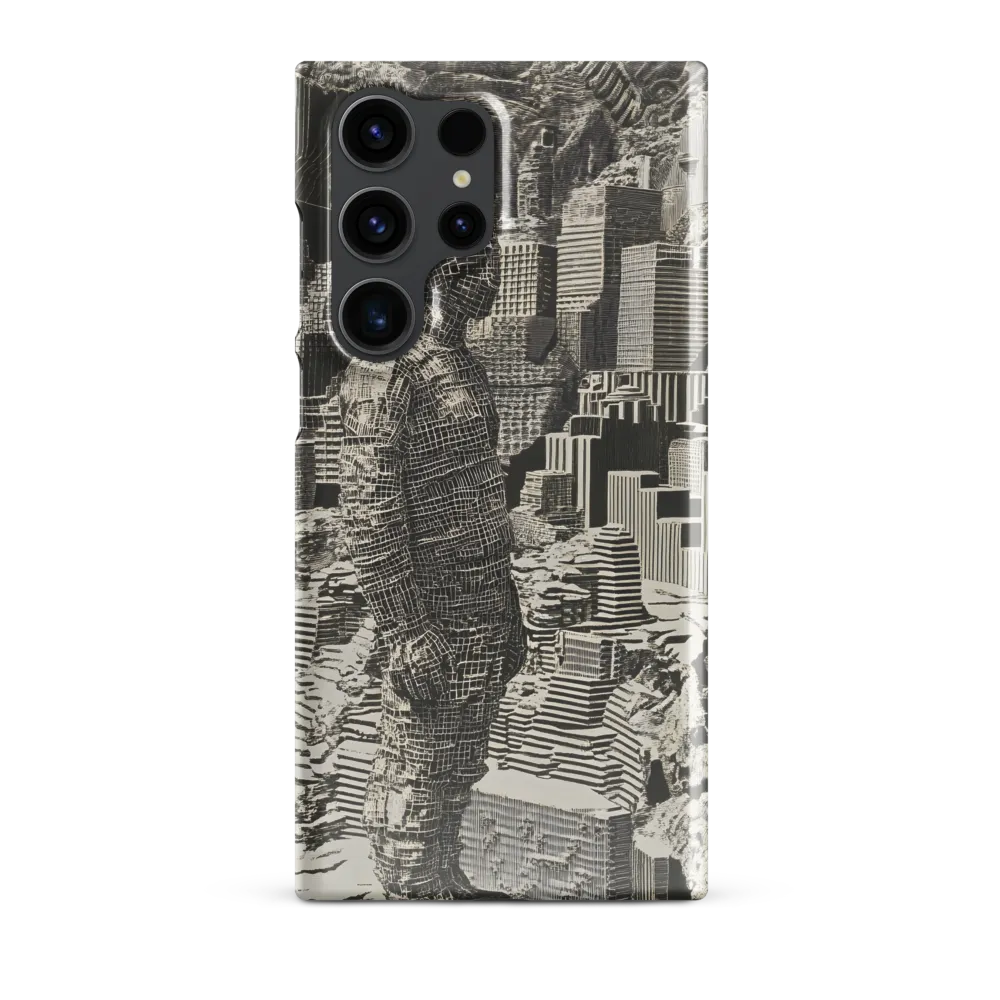 Contemplation in an Abstract Landscape | Phone Case |  S23 Ultra | Snap Case | Glossy
