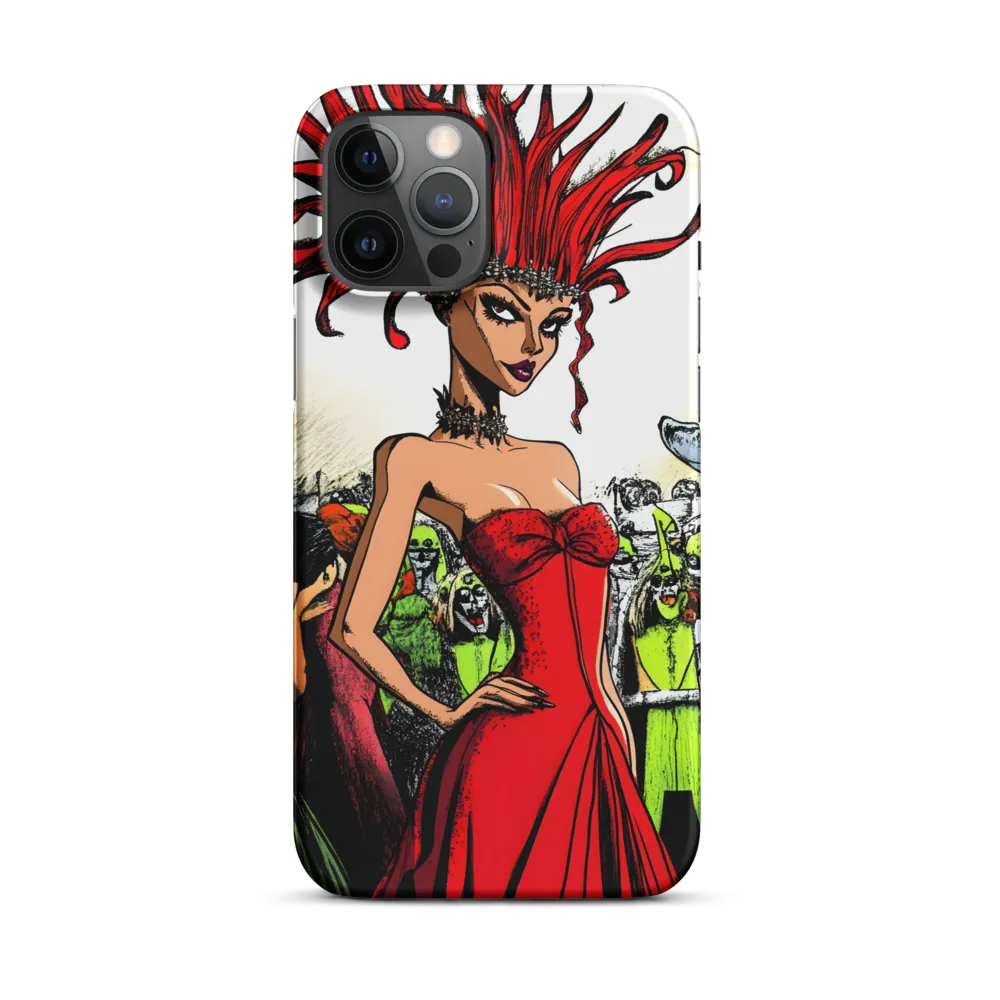 Fiery Elegance: A Fashion Statement