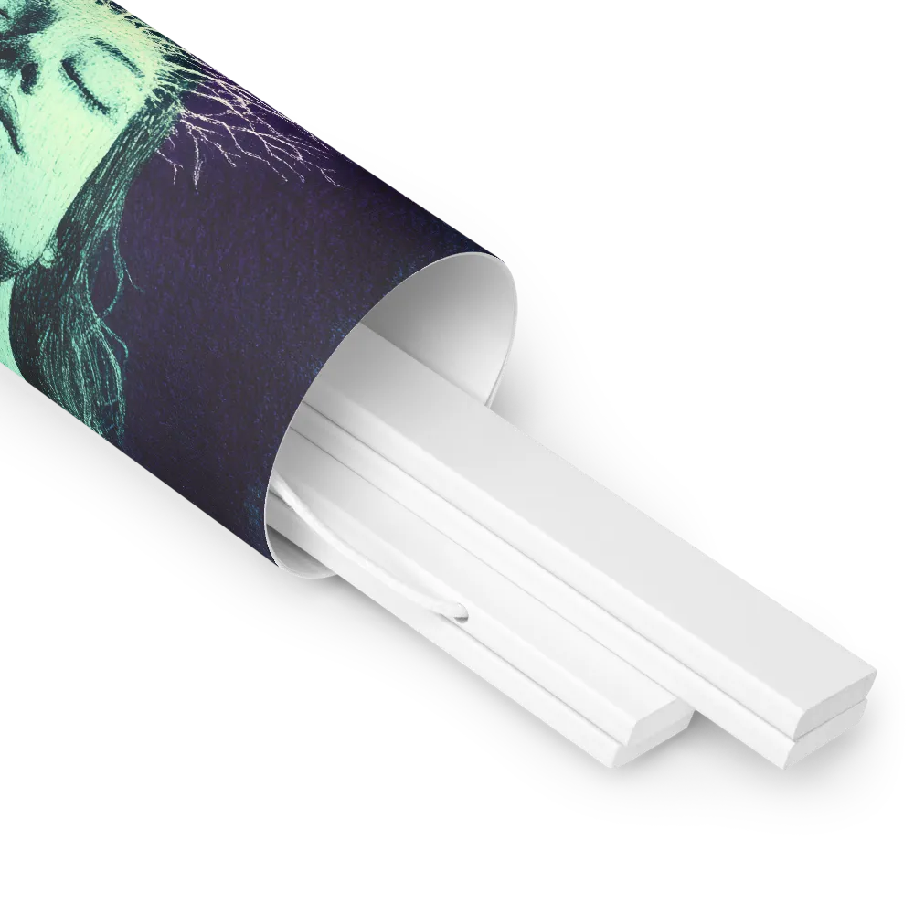 Whispers of Freedom | Poster With White Wood Hanger | 10″×10″