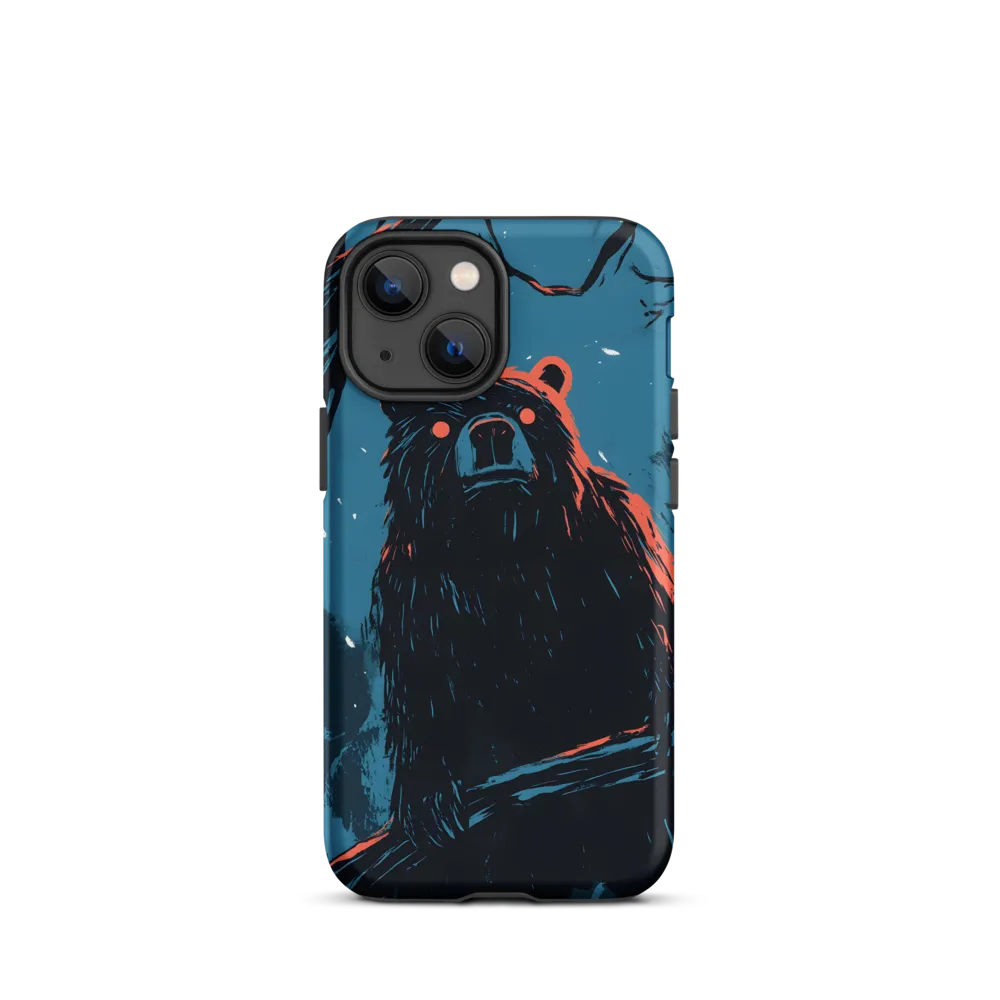 Eerie Majesty: A Bear in the Night