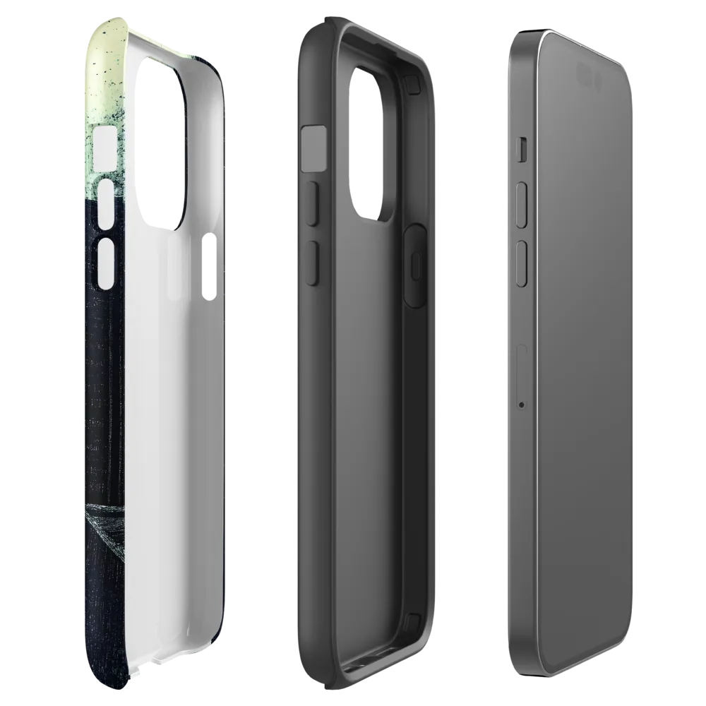 Whispers of Solitude in the Urban Jungle | Phone Case |  14 Pro Max | Tough Case | Glossy