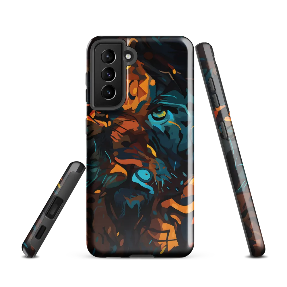 Tropical Enigma: A Wildlife Quartet | Phone Case |  S21 | Tough Case | Glossy