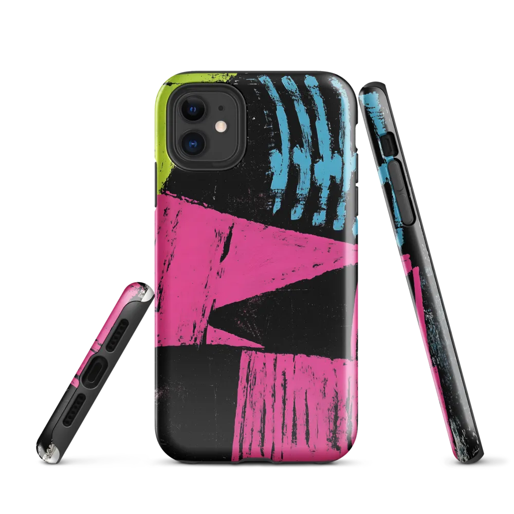 Dynamic Geometry | Phone Case |  11 | Tough Case | Glossy
