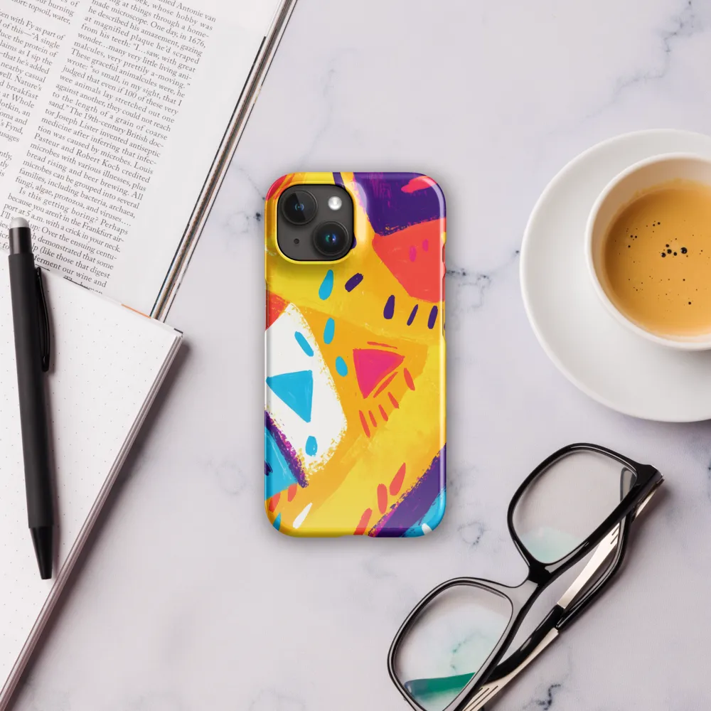 Playful Geometries | Phone Case |  15 | Snap Case | Glossy