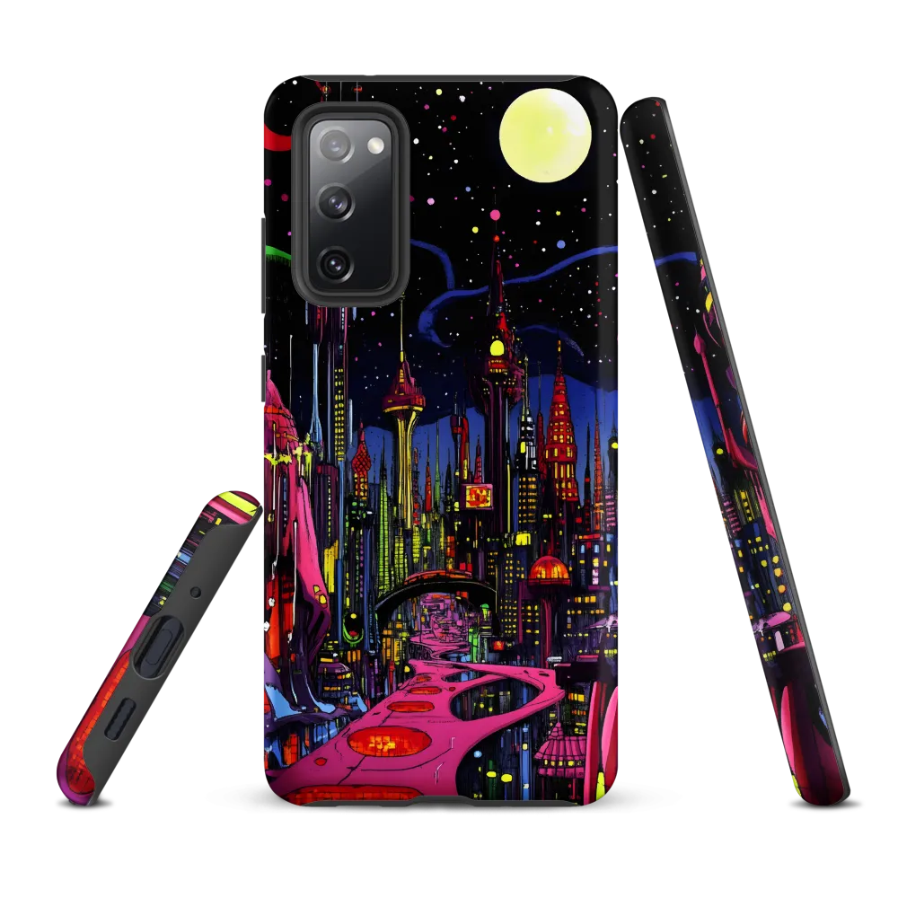 Neon Dreams of a Futuristic City
