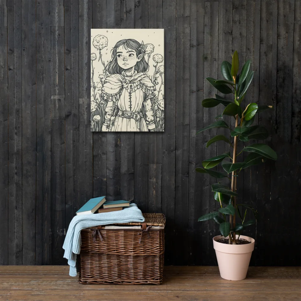 A Young Guardian of Nature | Thin Canvas | 20″×28″