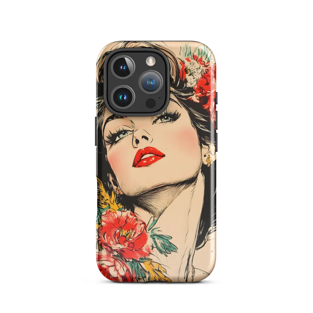 Radiance in Red: A Portrait of Elegance