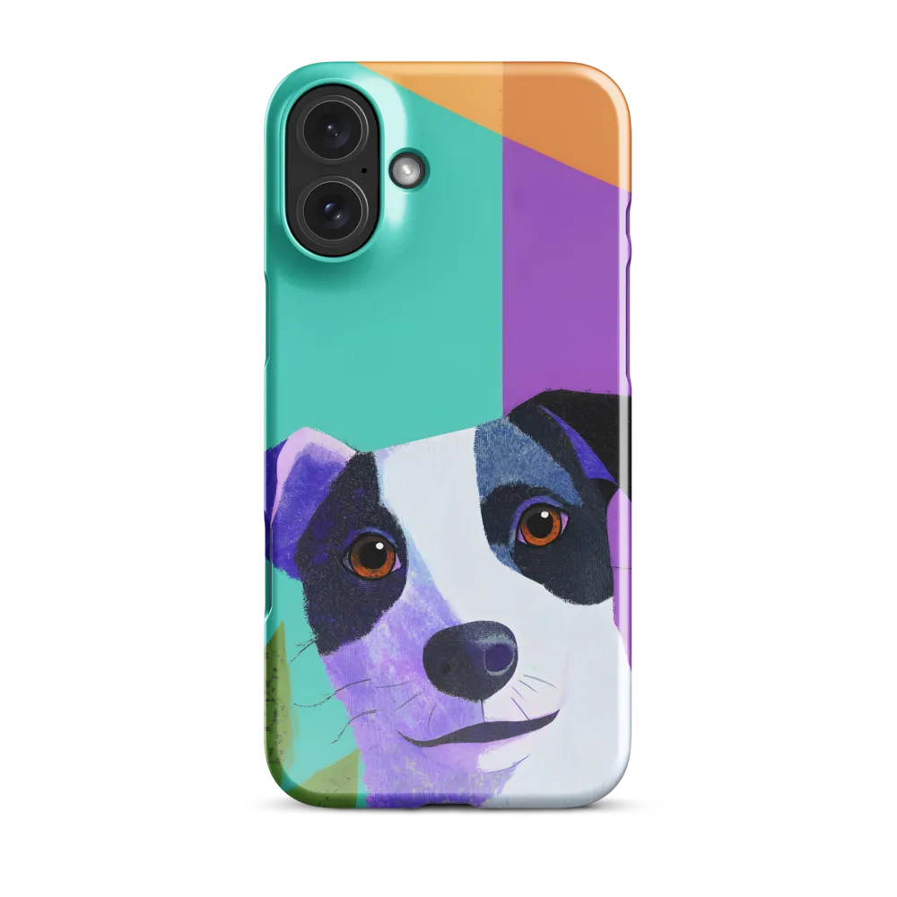 Joyful Canine | Phone Case |  16 Plus | Snap Case | Glossy