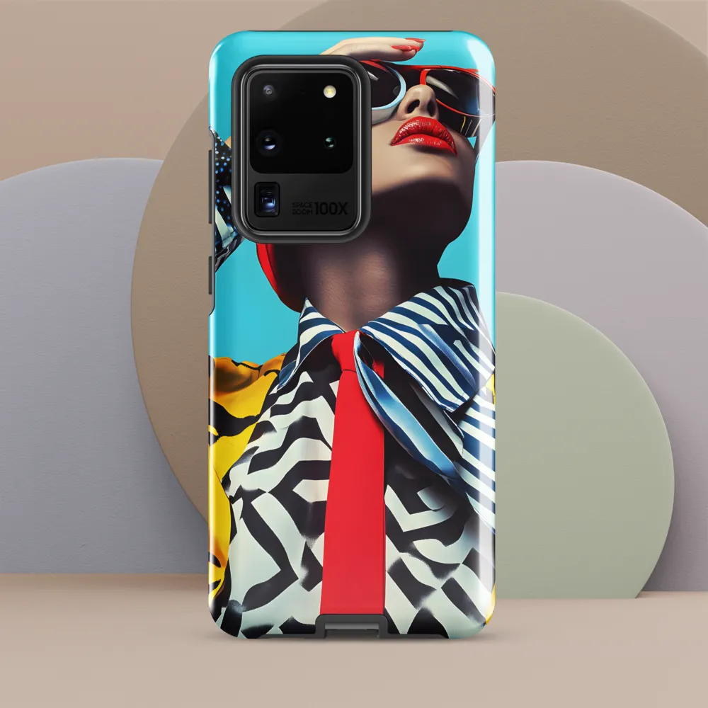 Chic Confidence in Bold Patterns