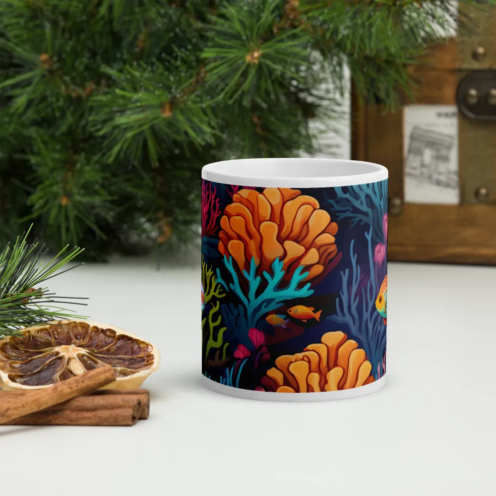 Underwater Harmony: A Coral Reef Wonderland | Mugs | Multiple Sizes & Colors