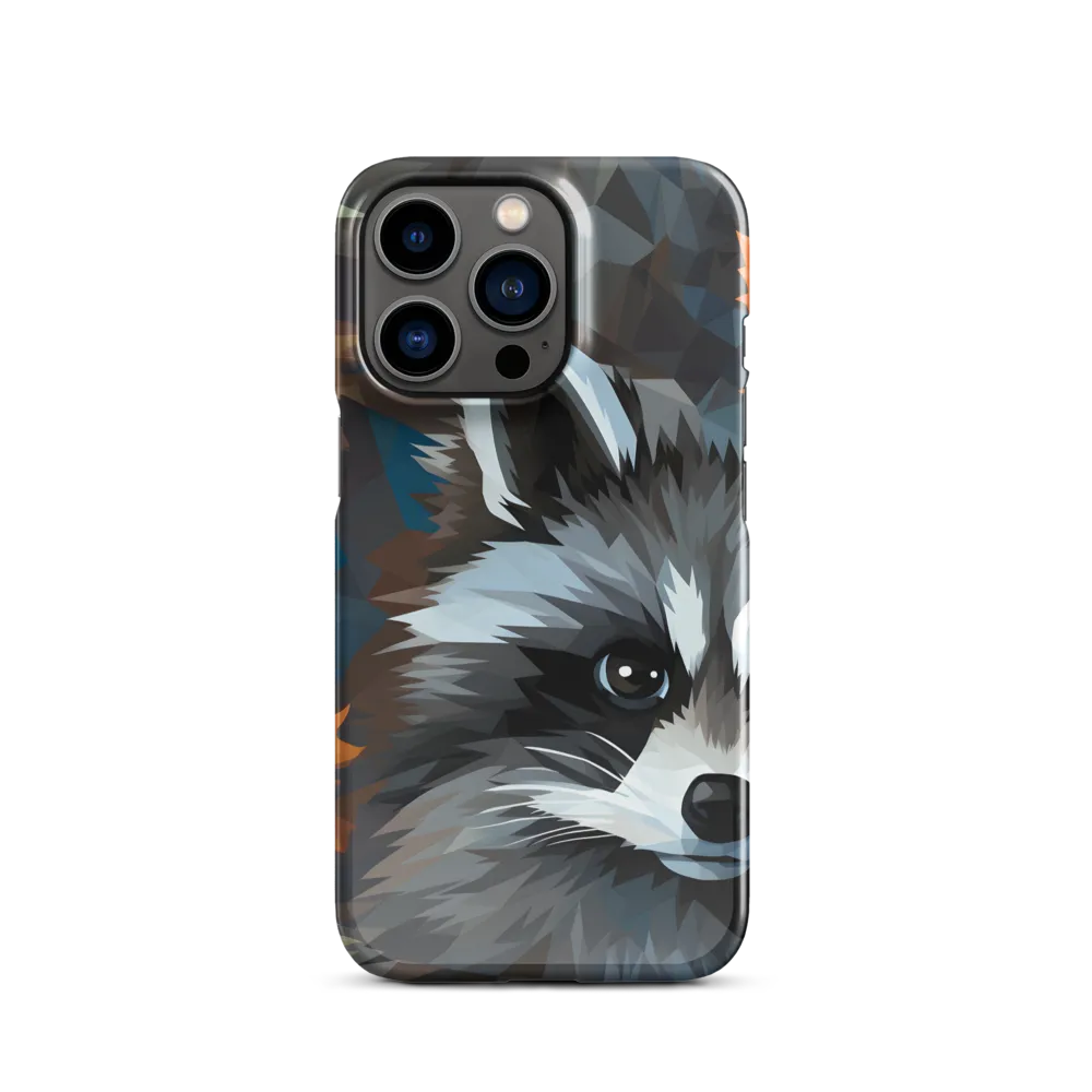 Whispers of Autumn: The Raccoon's Gaze