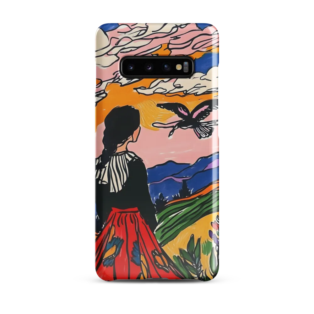 A Journey into Freedom | Phone Case |  S10 Plus | Snap Case | Glossy