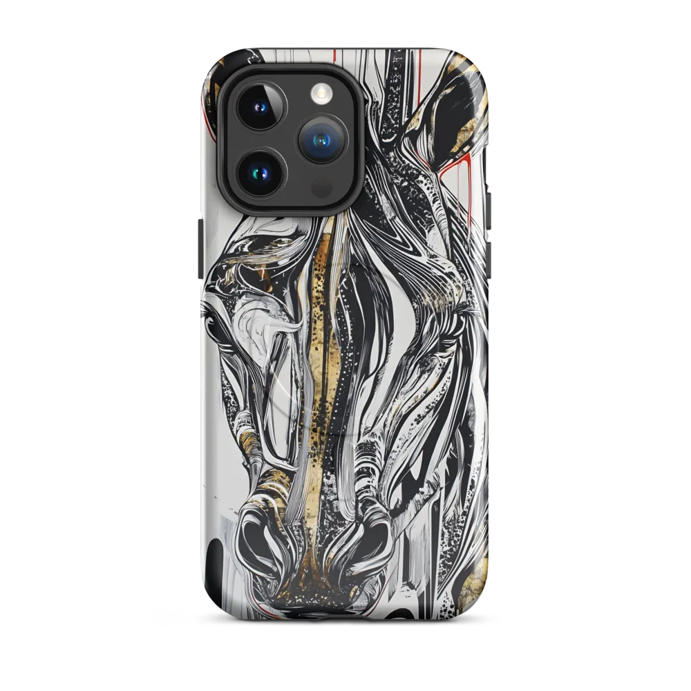 Ethereal Majesty: The Abstract Zebra