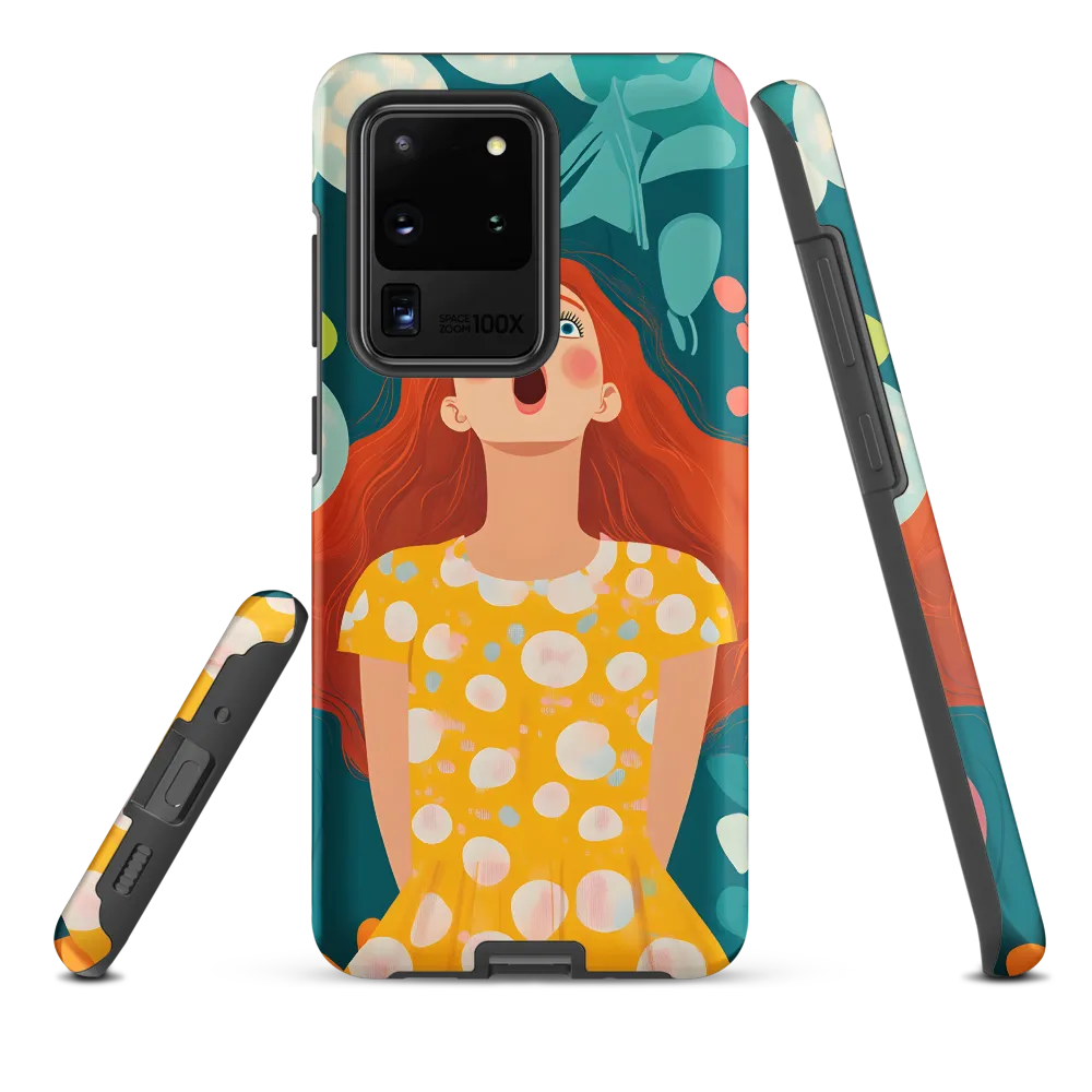 Joyful Expression | Phone Case |  S20 Ultra | Tough Case | Matte