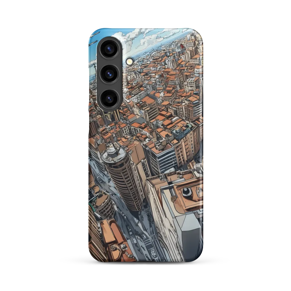 Aerial Symphony of Urban Life