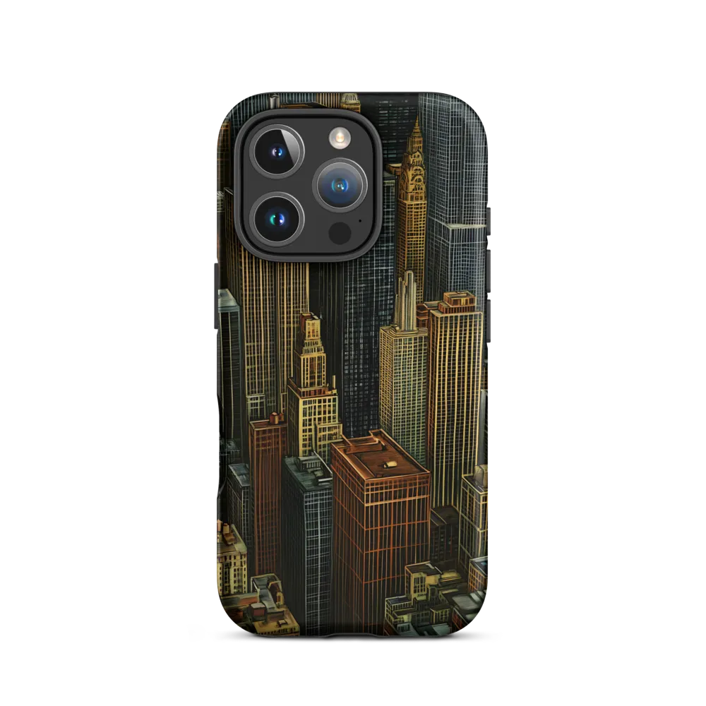 Urban Elegance: A Golden Cityscape