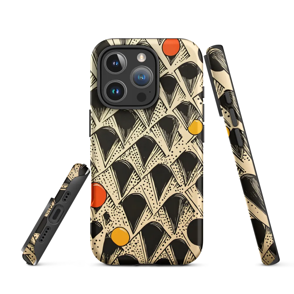 Rhythms of Geometry | Phone Case |  16 Pro | Tough Case | Matte