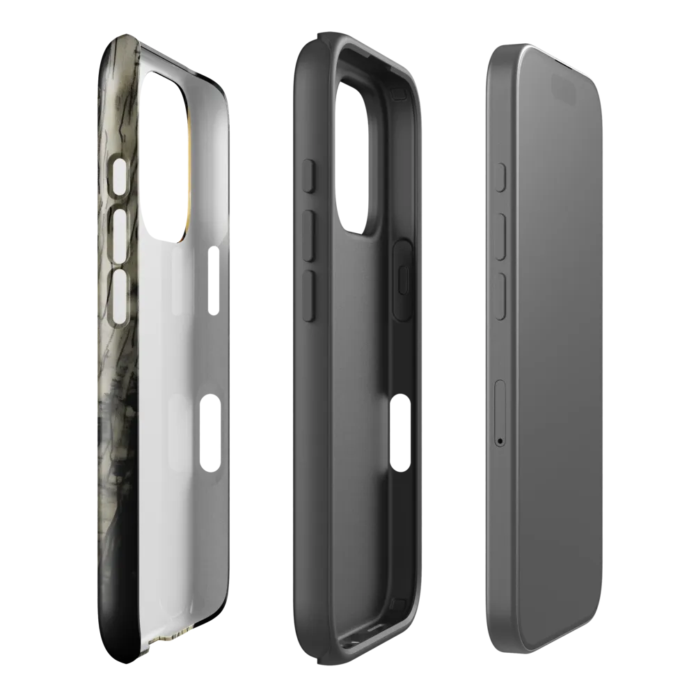 Fierce Gaze of the Wild Cat | Phone Case |  16 Pro | Tough Case | Glossy