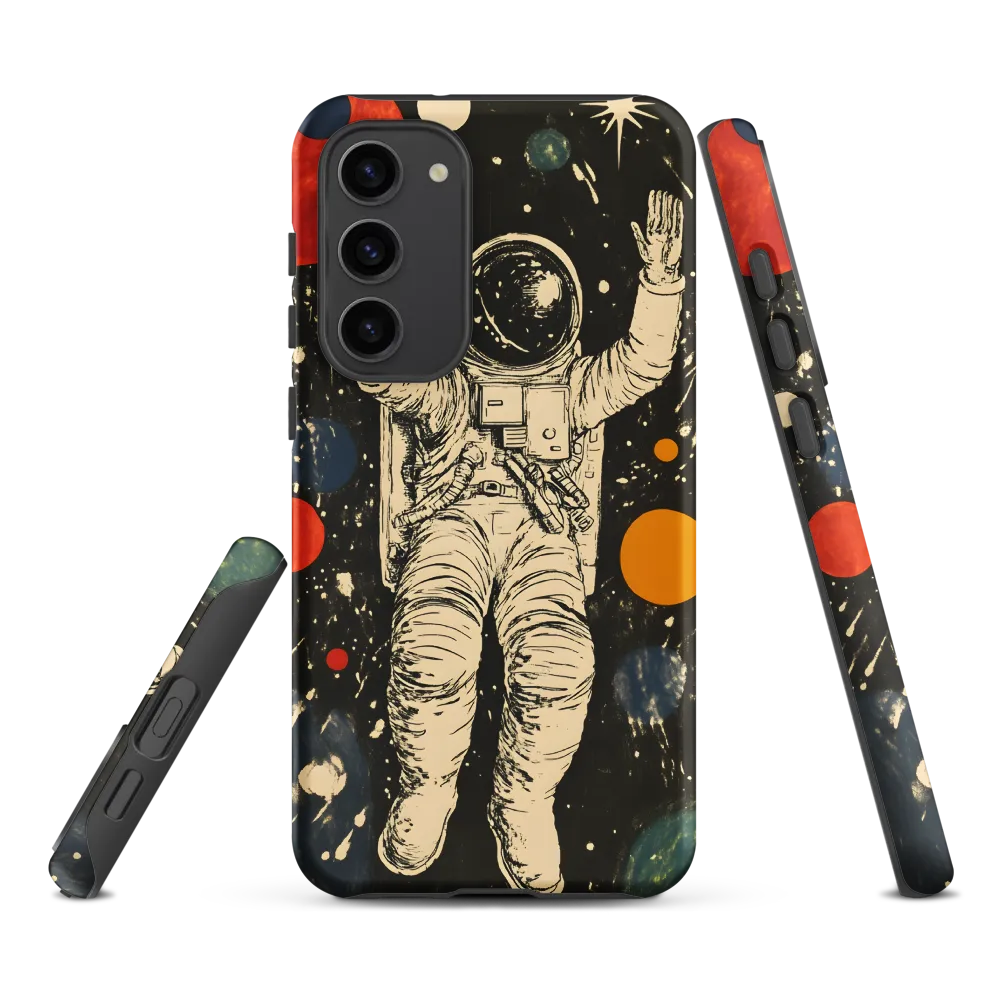 Floating in the Cosmos | Phone Case |  S23 Plus | Tough Case | Matte