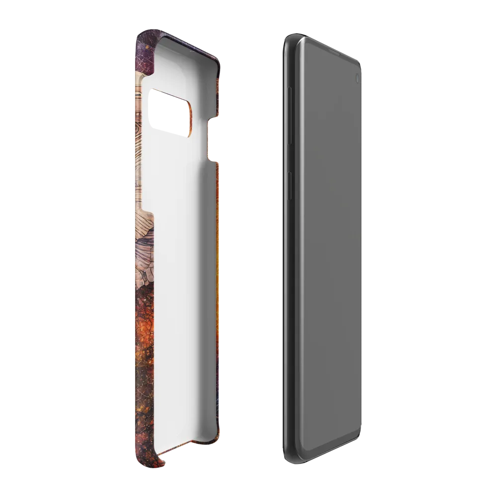 Cosmic Contemplation | Phone Case |  S10 Plus | Snap Case | Matte