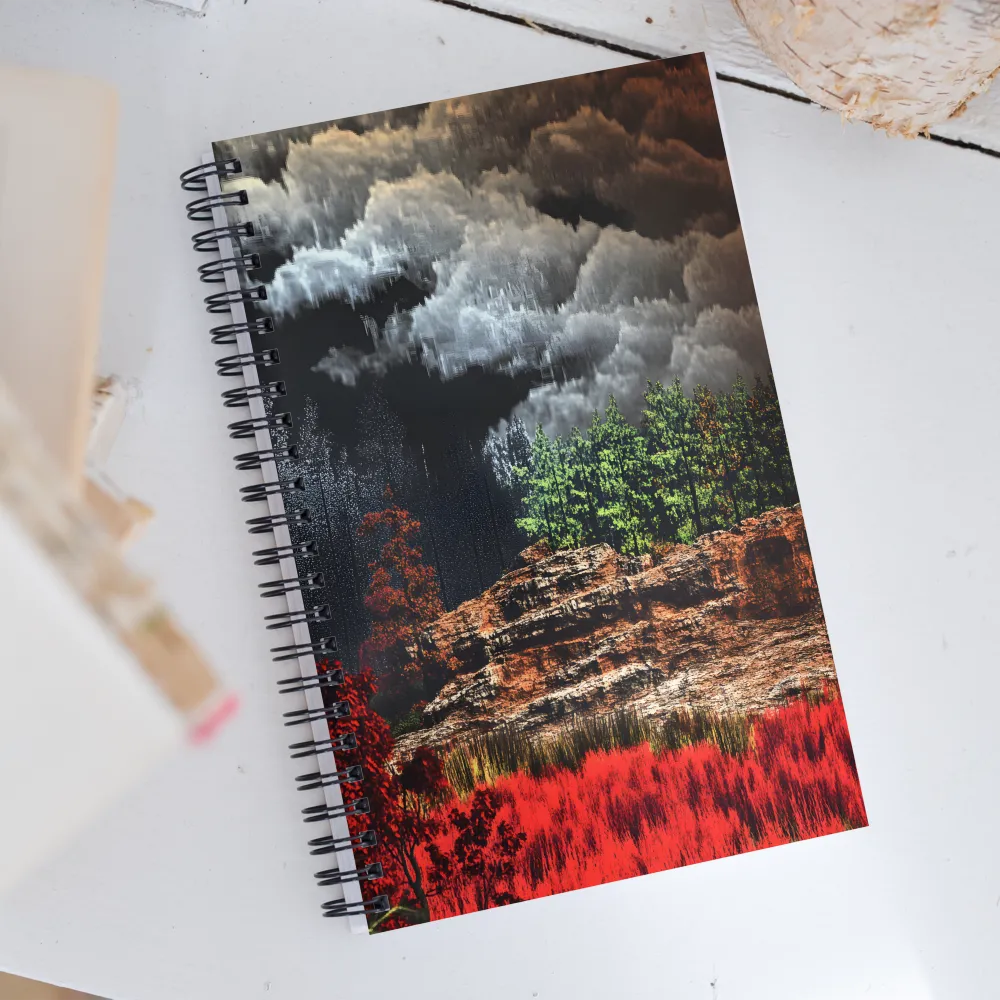 Dramatic Landscapes | Spiral Notebook