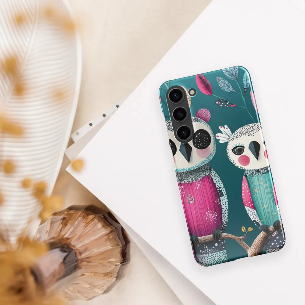 Whimsical Duo: A Celebration of Nature and Color