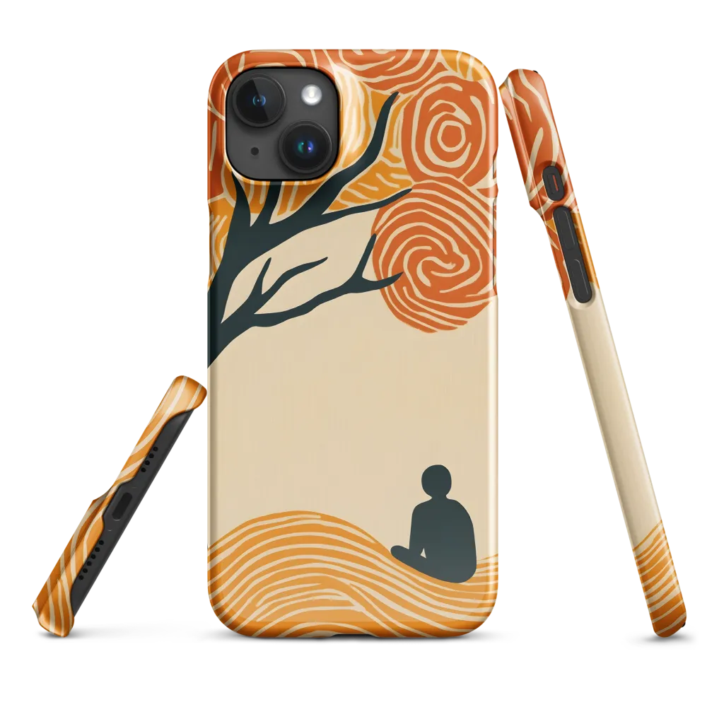 Silent Reflections under Swirling Leaves