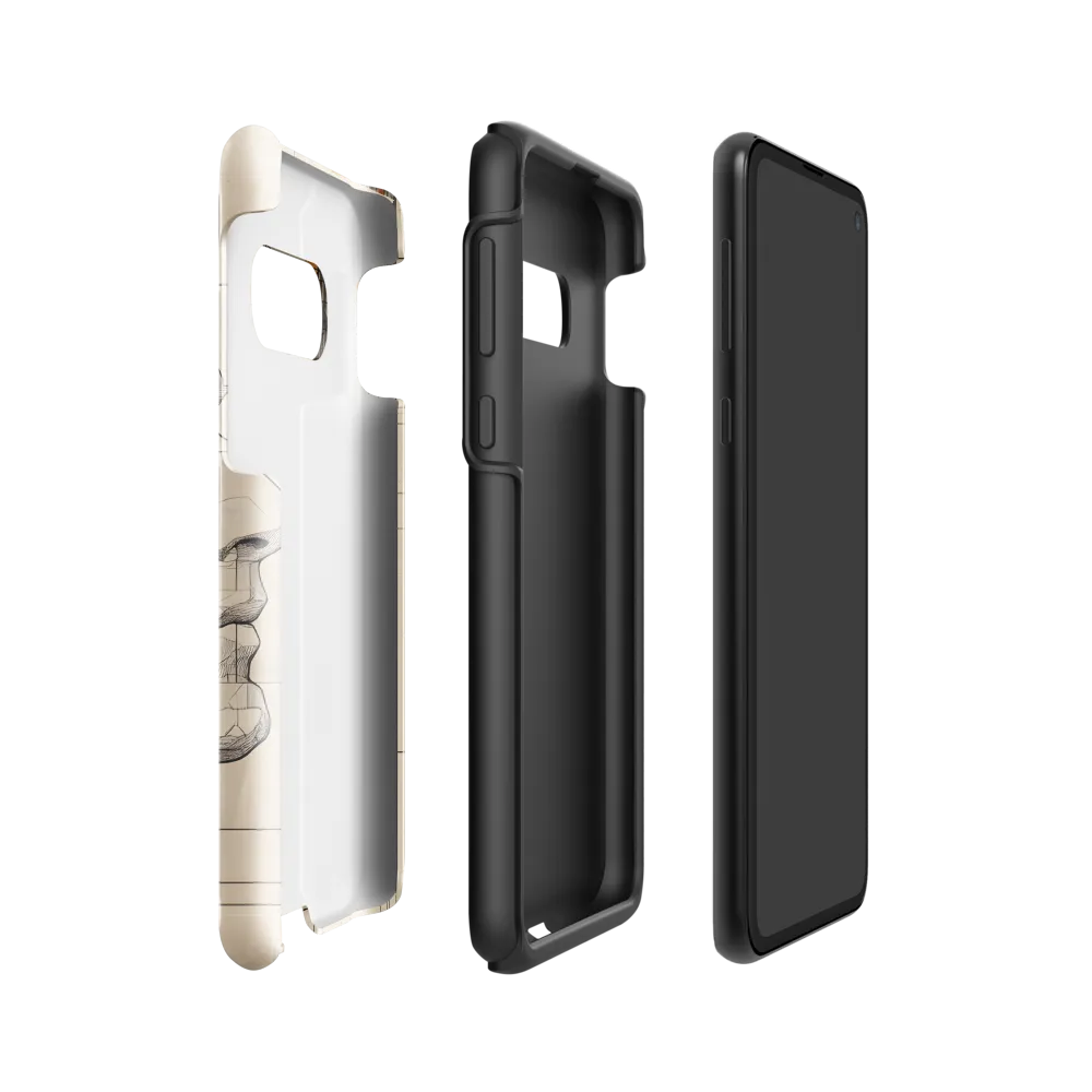 Geometric Reverie | Phone Case |  S10e | Tough Case | Glossy