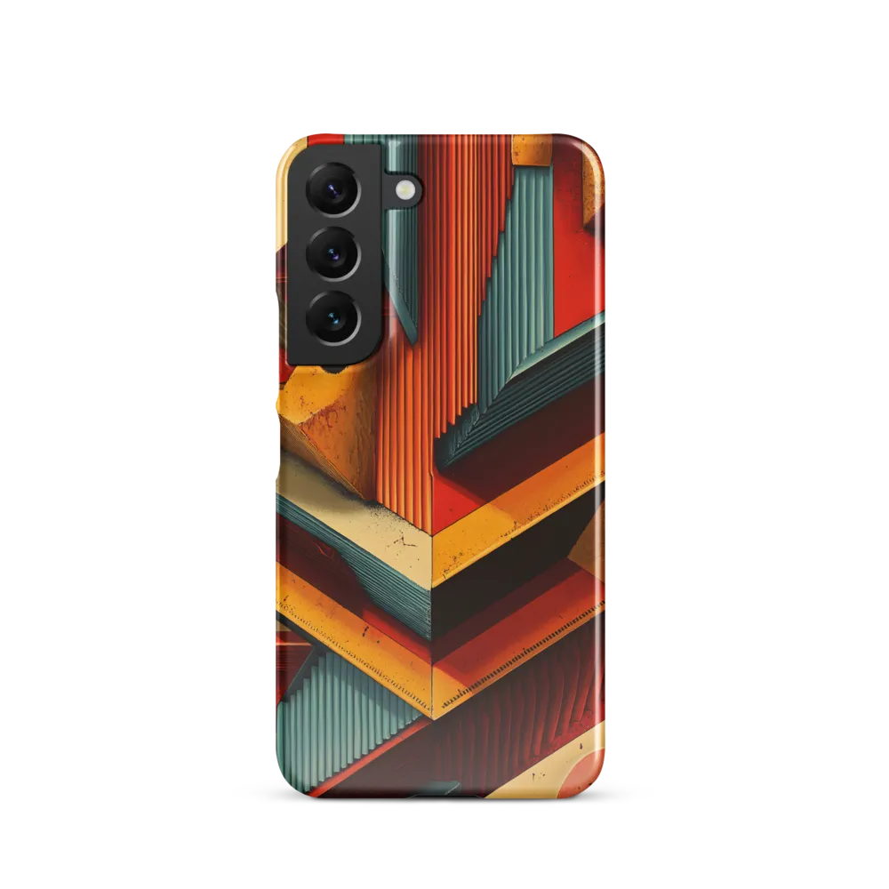 Geometric Harmony | Phone Case |  S22 | Snap Case | Glossy