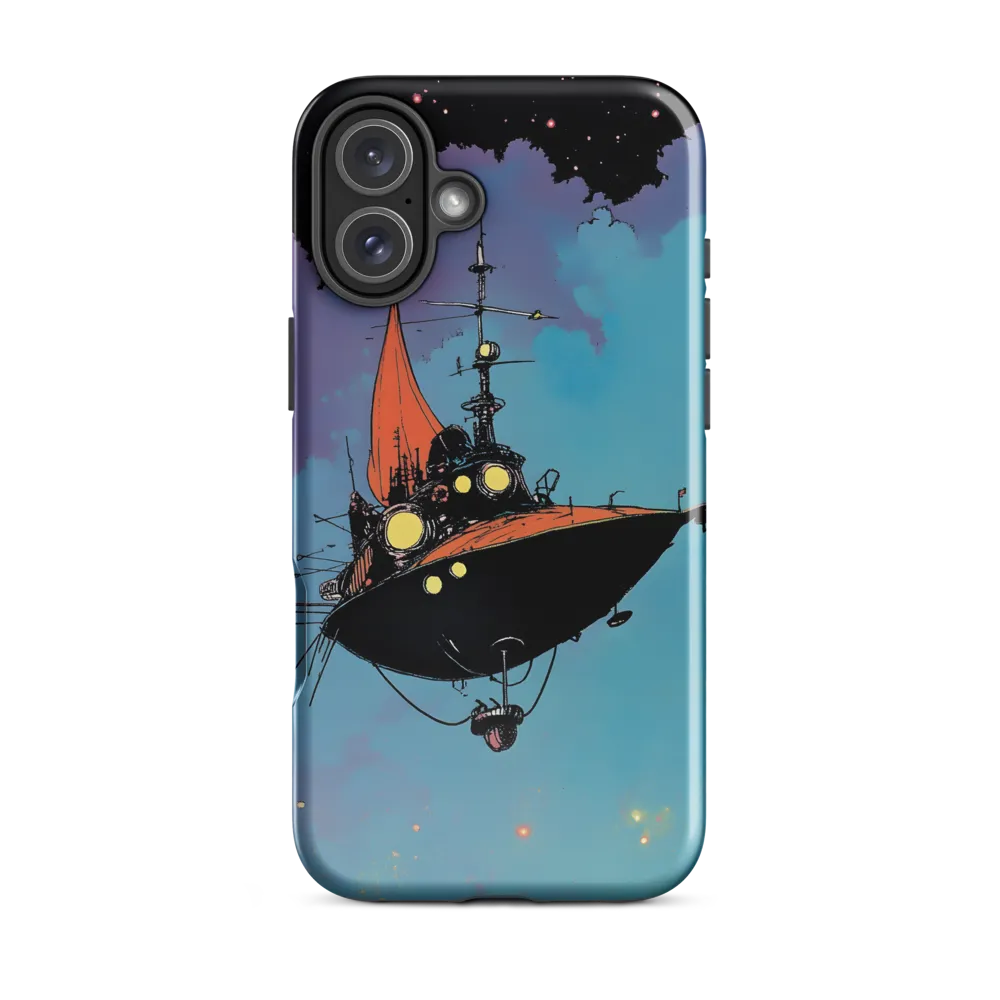Cosmic Voyage | Phone Case |  16 Plus | Tough Case | Glossy