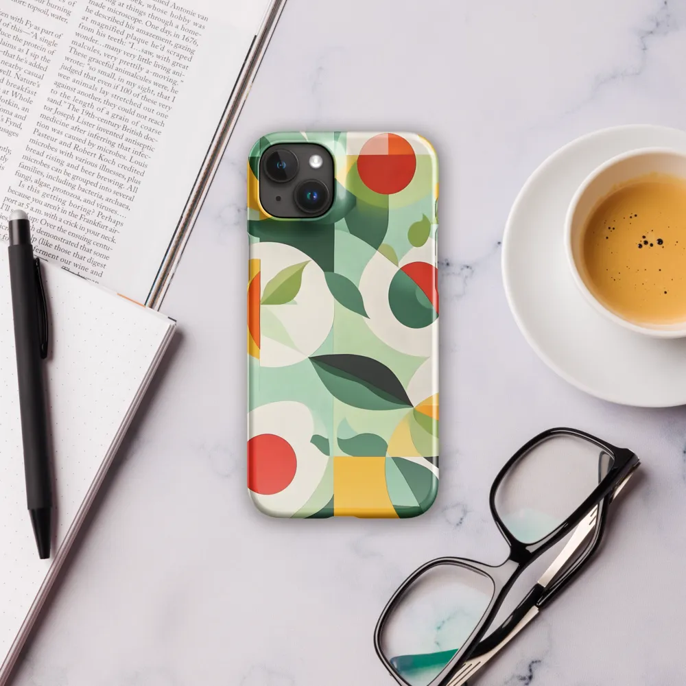 Harmony in Shapes: A Playful Abstract Design