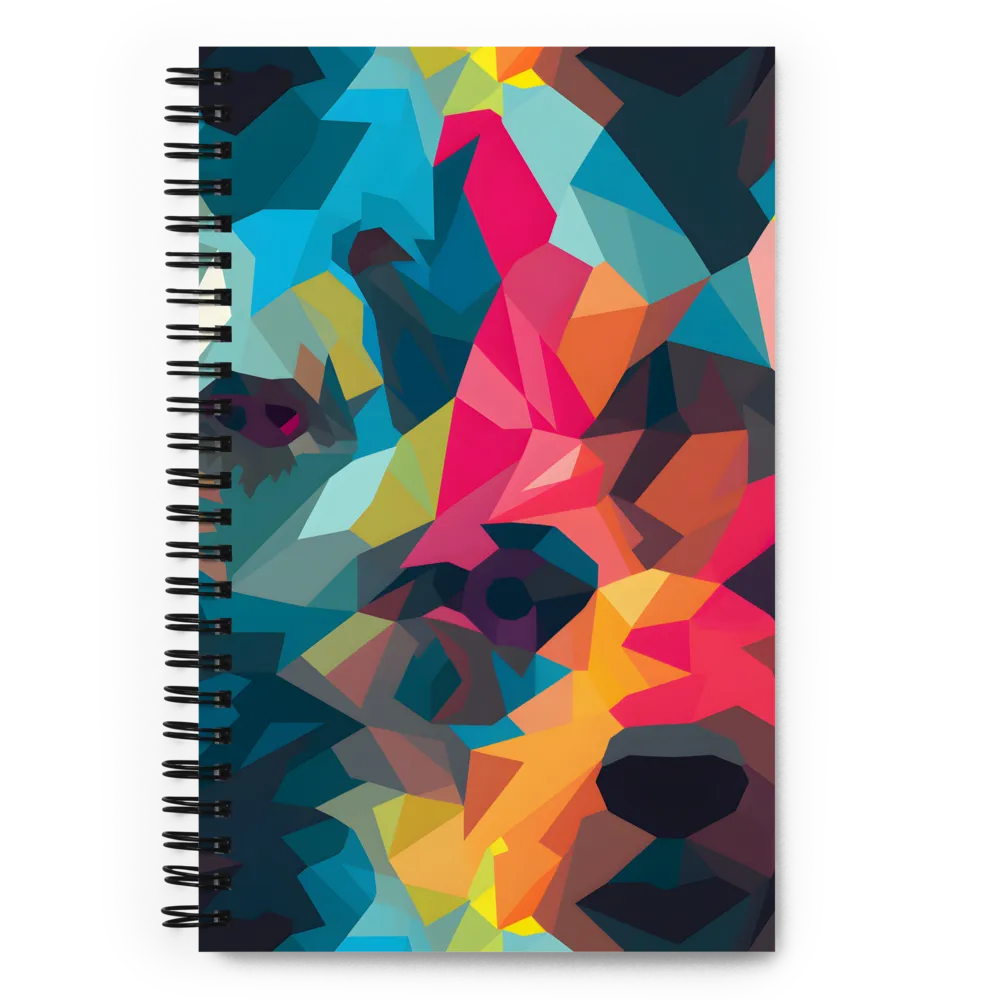 The Colorful Essence of Bears | Spiral Notebook